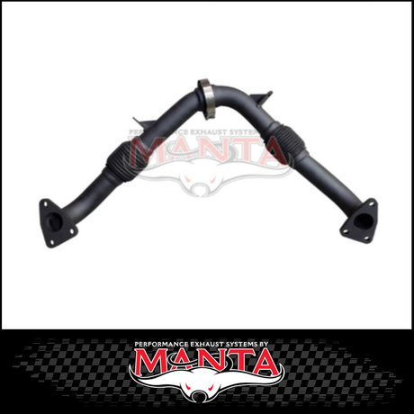 MANTA 1 7/8" CROSS OVER PIPE FITS TOYOTA LANDCRUISER VDJ79R 4.5L V8 2007-2025 (SSMBE294)