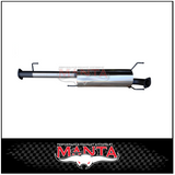 MANTA 3" STAINLESS STEEL TURBO BACK EXHAUST SYSTEM FITS TOYOTA PRADO KDJ120R KDJ150R 3.0L 4CYL 9/2007-9/2015 - NO CAT/2 MUFFLERS (SSMKTY0060)