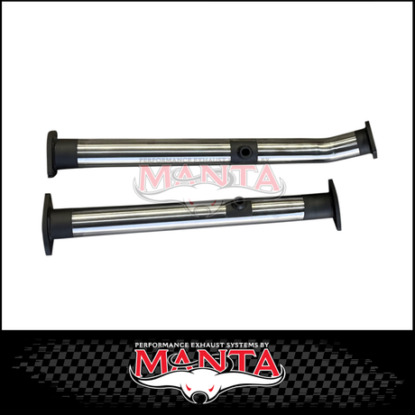 MANTA 2.5" CAT DELETES FIT NISSAN PATROL Y62 5.6L V8 2012-ON