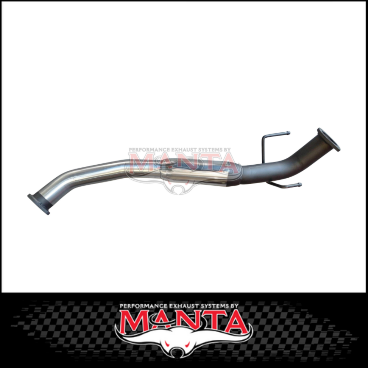 MANTA 3" HOTDOG PIPE FITS NISSAN PATROL Y62 5.6L V8 2012-ON