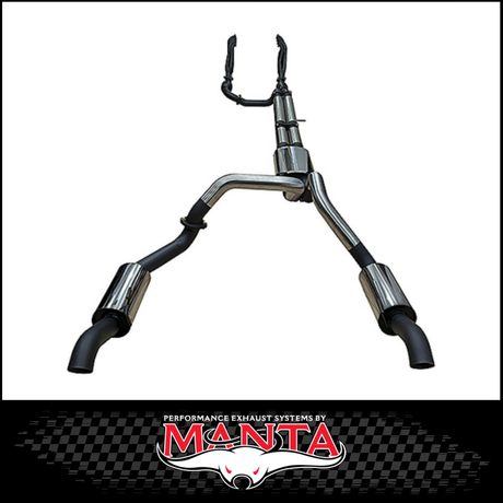 MANTA ENGINE BACK EXHAUST SYSTEM KIT FITS CHEVROLET SILVERADO 1500 ZR1 6.2L V8 (SSMKCH0003)