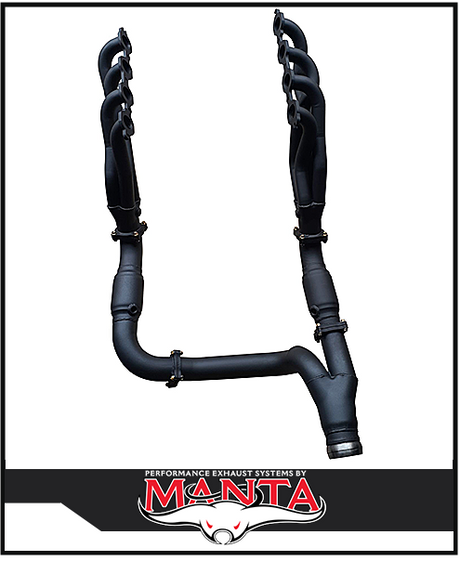 MANTA EXTRACTORS, CATS & Y-PIPE KIT FITS CHEVROLET SILVERADO 1500 ZR1 ZR2 6.2L V8 (SSMKCH0006)