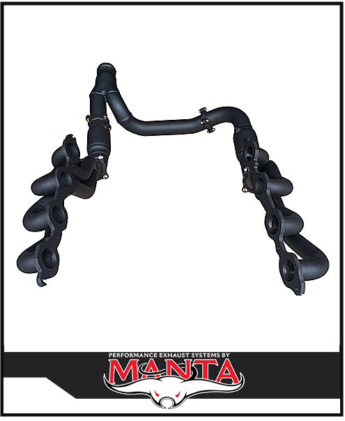 MANTA EXTRACTORS, CATS & Y-PIPE KIT FITS CHEVROLET SILVERADO 1500 ZR1 ZR2 6.2L V8 (SSMKCH0006)