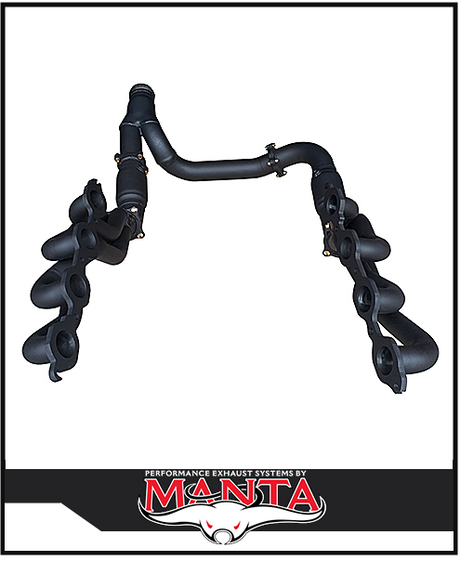 MANTA EXTRACTORS, CATS & Y-PIPE KIT FITS CHEVROLET SILVERADO 1500 ZR1 ZR2 6.2L V8 (SSMKCH0006)