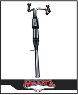 MANTA CATBACK EXHAUST SYSTEM WITH QUAD TIPS FITS CHEVROLET SILVERADO 1500 ZR1 6.2L V8 (SSMKCH0011)