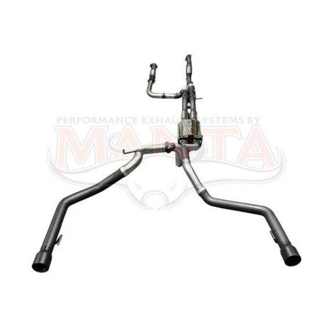 MANTA ENGINE BACK EXHAUST SYSTEM FITS FORD RANGER RAPTOR NEXT GEN 3.0L V6 TWIN TURBO 6/2022-ON (SSMKFD0321)