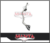 MANTA 3" CAT BACK EXHAUST SYSTEM FITS FORD F150 3.5L V6 SWB & LWB 2023-ON (SSMKFD0333)