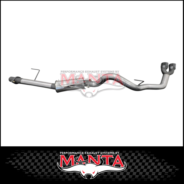 MANTA 3" CAT BACK EXHAUST SYSTEM FITS FORD F150 3.5L V6 SWB & LWB 2023-ON (SSMKFD0333)