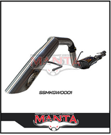 MANTA 3" STAINLESS STEEL CAT BACK EXHAUST SYSTEM FITS GWM TANK 300 2.0L 4CYL 2023-ON (SSMKGW0001)