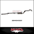 MANTA 3" STAINLESS STEEL CAT BACK EXHAUST SYSTEM FITS GWM TANK 300 2.0L 4CYL 2023-ON (SSMKGW0001)