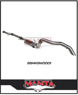 MANTA 3" STAINLESS STEEL CAT BACK EXHAUST SYSTEM FITS GWM TANK 300 2.0L 4CYL 2023-ON (SSMKGW0001)
