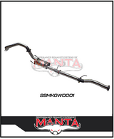 MANTA 3" STAINLESS STEEL CAT BACK EXHAUST SYSTEM FITS GWM TANK 300 2.0L 4CYL 2023-ON (SSMKGW0001)