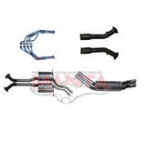 MANTA ENGINE BACK STAINLESS STEEL EXHAUST SYSTEM FITS HOLDEN COMMODORE VT VX VY VZ 5.7L 6.0L V8 SEDAN (SSMKHN0124)