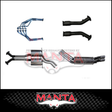 MANTA ENGINE BACK STAINLESS STEEL EXHAUST SYSTEM FITS HOLDEN COMMODORE VT VX VY VZ 5.7L 6.0L V8 SEDAN (SSMKHN0124)