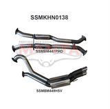 MANTA 3" CATBACK EXHAUST SYSTEM FITS HOLDEN HSV CLUBSPORT VY 5.7L V8 SEDAN - HOTDOG/MUFFLER (SSMKHN0138)
