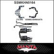 MANTA ENGINE BACK STAINLESS STEEL EXHAUST SYSTEM FITS HOLDEN COMMODORE VE VF 6.0L 6.2L V8 SEDAN/WAGON (SSMKHN0164)