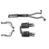 MANTA 2.5" CAT BACK STAINLESS STEEL EXHAUST SYSTEM FITS HOLDEN COMMODORE VE VF 6.0L 6.2L V8 SEDAN/WAGON (SSMKHN0166)