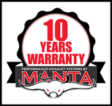 MANTA 3" STAINLESS STEEL COMPLETE EXHAUST SYSTEM FITS RAM 1500 DS 5.7L V8 1/2017-ON (SSMKRA0009)