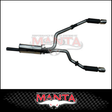 MANTA 3" STAINLESS STEEL CAT BACK EXHAUST WITH REAR MUFFLERS FITS RAM 1500 DS 5.7L V8 1/2017-ON (SSMKRA0013)