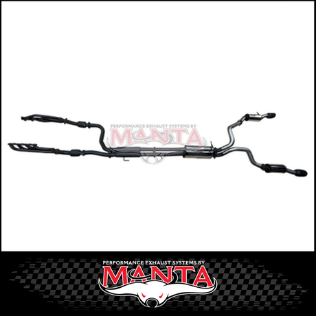 MANTA 3" STAINLESS STEEL COMPLETE EXHAUST SYSTEM FITS RAM 1500 DS 5.7L V8 1/2017-ON (SSMKRA0014)