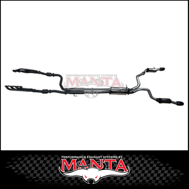 MANTA 3" STAINLESS STEEL COMPLETE EXHAUST SYSTEM FITS RAM 1500 DS 5.7L V8 1/2017-ON (SSMKRA0014)