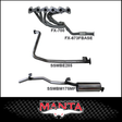 MANTA EXTRACTORS & 2.5"  EXHAUST SYSTEM FITS TOYOTA LANDCRUISER HZJ79R 4.2L 1HZ 1999-2007 (SSMKTY0070)