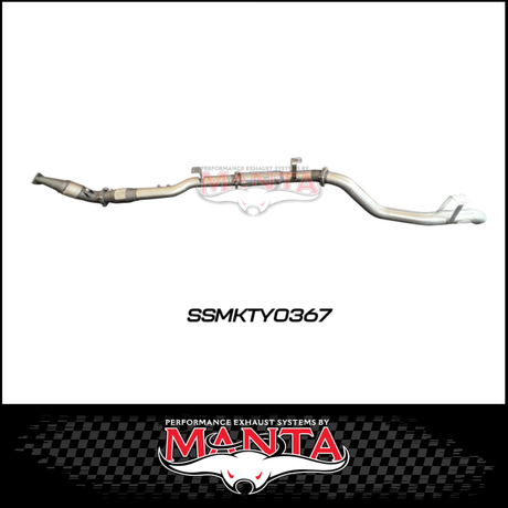 MANTA 4" STAINLESS STEEL TURBO BACK EXHAUST SYSTEM (DPF DELETE) FITS TOYOTA LANDCRUISER VDJ76R 4.5L V8 2016-2025