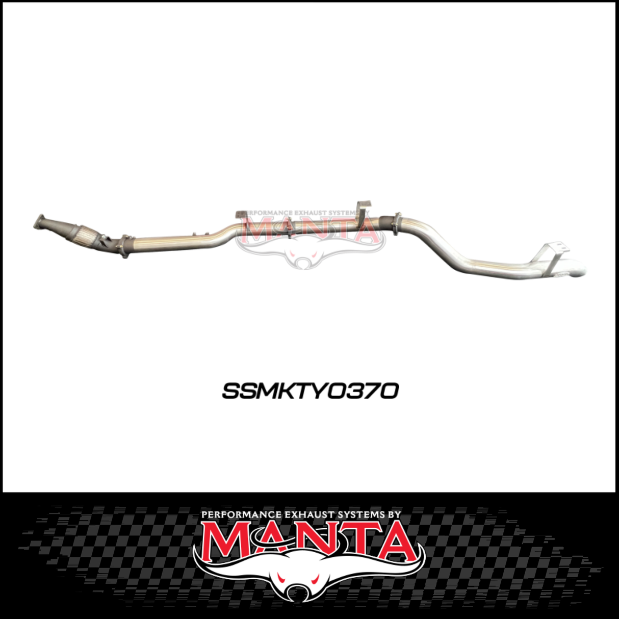 MANTA 4" STAINLESS STEEL TURBO BACK EXHAUST SYSTEM (DPF DELETE) FITS TOYOTA LANDCRUISER VDJ76R 4.5L V8 2016-2025