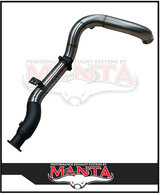 MANTA 4" DPF BACK SIDE-EXIT EXHAUST SYSTEM FITS TOYOTA LANDCRUISER VDJ79R 4.5L V8 DUAL CAB 2016-2025