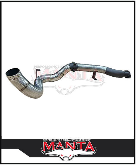 MANTA 4" DPF BACK SIDE-EXIT EXHAUST SYSTEM FITS TOYOTA LANDCRUISER VDJ79R 4.5L V8 DUAL CAB 2016-2025