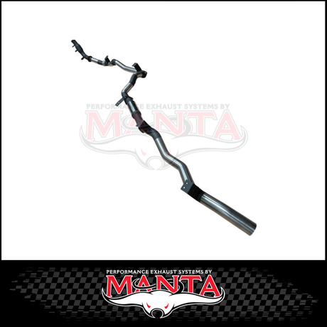 MANTA 3" TURBO BACK EXHAUST SYSTEM (DPF DELETE) FITS TOYOTA LANDCRUISER GDJ79R 2.8L 4CYL 10/2023-ON