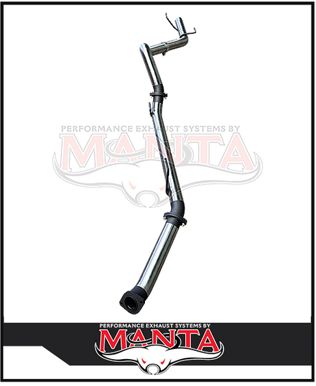 MANTA STAINLESS STEEL 3" DPF BACK EXHAUST SYSTEM FITS TOYOTA PRADO GDJ251R 2.8L TD 6/2024-ON (SSMKTY0501)