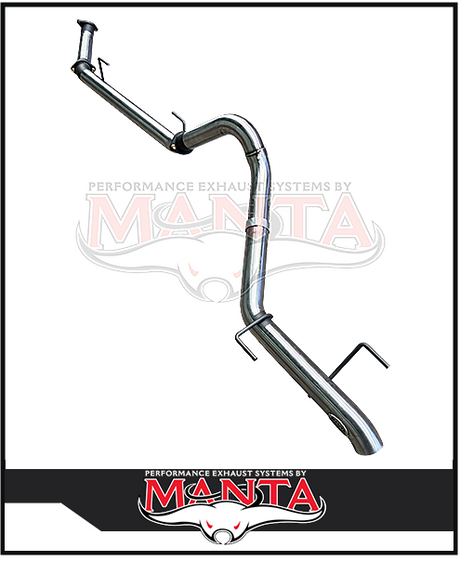 MANTA STAINLESS STEEL 3" DPF BACK EXHAUST SYSTEM FITS TOYOTA PRADO GDJ251R 2.8L TD 6/2024-ON (SSMKTY0501)
