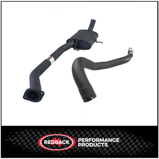 REDBACK 2.5" CATBACK EXHAUST SYSTEM FITS HOLDEN COMMODORE VL SEDAN V6/V8 - MUFFLER/TAILPIPE (STR101-104TP)