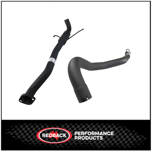 REDBACK 2.5" CATBACK EXHAUST SYSTEM FITS HOLDEN COMMODORE VS SEDAN V6 - HOTDOG/TAILPIPE (STR116HD-104TP)