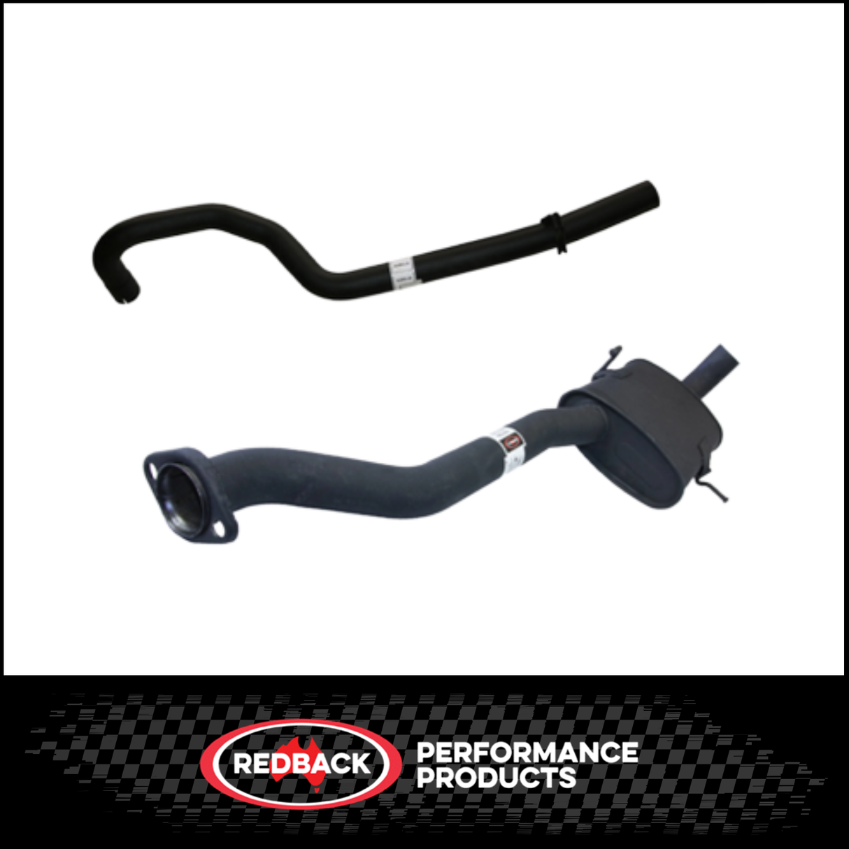 REDBACK 2.5" CATBACK EXHAUST SYSTEM WITH TAILPIPE FITS HOLDEN COMMODORE VS WAGON/UTE V6
