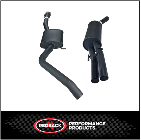 REDBACK 2.5" CATBACK EXHAUST SYSTEM FITS HOLDEN COMMODORE VY II V6 SEDAN - MUFFLER/DUAL MUFFLER (STR122-125)