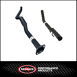 REDBACK 2.5" CATBACK EXHAUST SYSTEM WITH HOTDOG/TAILPIPE FITS HOLDEN COMMODORE VT VX VY V6 SEDAN