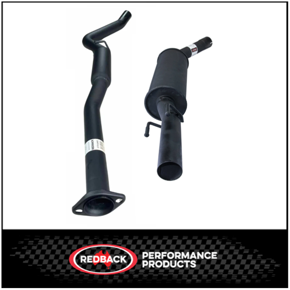 REDBACK 2.5" CATBACK EXHAUST SYSTEM FITS HOLDEN COMMODORE VY II V6 WAGON/UTE - HOTDOG/MUFFLER (STR123HD-124)
