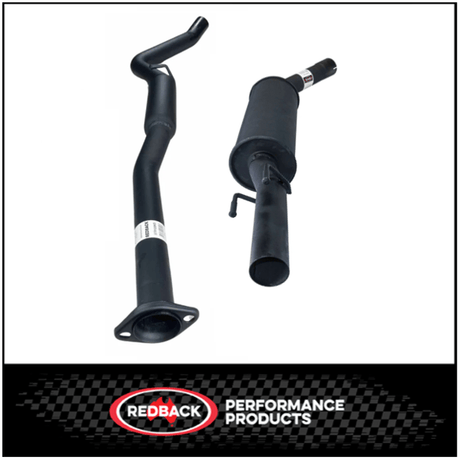 REDBACK 2.5" CATBACK EXHAUST SYSTEM FITS HOLDEN COMMODORE VT VX VY V6 SEDAN - HOTDOG/MUFFLER (STR120HD-124)