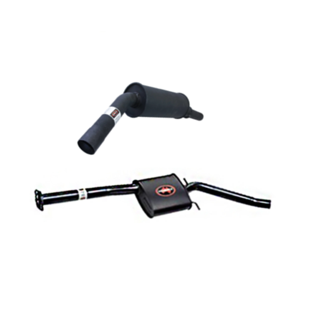 REDBACK 2.5" CATBACK EXHAUST SYSTEM WITH REAR MUFFLER FITS HOLDEN COMMODORE VT VX VU VY V6 WAGON/UTE