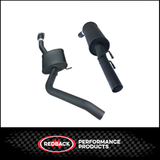 REDBACK 2.5" CATBACK EXHAUST SYSTEM WITH REAR MUFFLER FITS HOLDEN COMMODORE VT VX VU VY V6 WAGON/UTE