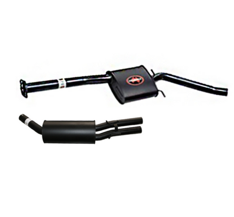 REDBACK 2.5" CATBACK WITH DUAL REAR MUFFLER FITS HOLDEN COMMODORE VT VX VU VY V6 WAGON/UTE