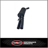 REDBACK 2.5" CATBACK EXHAUST SYSTEM FITS HOLDEN COMMODORE VY II V6 SEDAN - HOTDOG/DUAL MUFFLER (STR122HD-125)