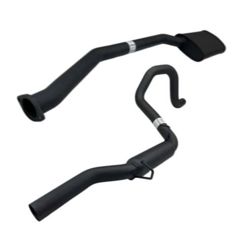 REDBACK 2.5" CATBACK EXHAUST WITH HOTDOG FITS FORD FALCON EA EB ED EF EL AU 4.0L SEDAN
