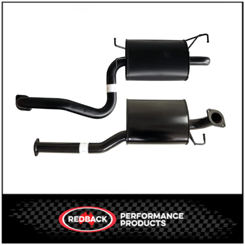 REDBACK 2.5" CAT BACK EXHAUST SYSTEM FITS FORD FALCON BA BF 4.0L 6CYL XT SEDAN - MUFFLER/MUFFLER (STR245-246)
