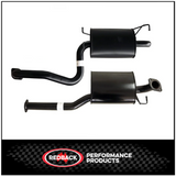 REDBACK 2.5" CAT BACK EXHAUST SYSTEM FITS FORD FALCON BA BF 4.0L 6CYL XT SEDAN - MUFFLER/MUFFLER (STR245-246)
