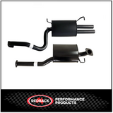 REDBACK 2.5" CAT BACK EXHAUST SYSTEM FITS FORD FALCON BA BF 4.0L 6CYL XR6 SEDAN - MUFFLER/MUFFLER (STR245-246D)