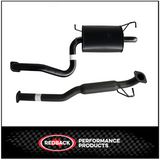 REDBACK 2.5" CAT BACK EXHAUST SYSTEM FITS FORD FALCON FG 4.0L 6CYL XT SEDAN - HOTDOG/MUFFLER (STR219HD-246)