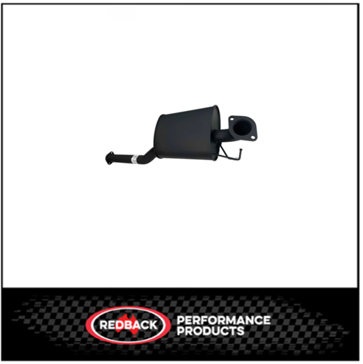 REDBACK 2.5" CAT BACK EXHAUST SYSTEM FITS FORD FALCON BA BF 4.0L 6CYL XR6 SEDAN - MUFFLER/TAILPIPE (STR245-246DTP)